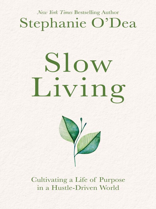 Cover image for Slow Living